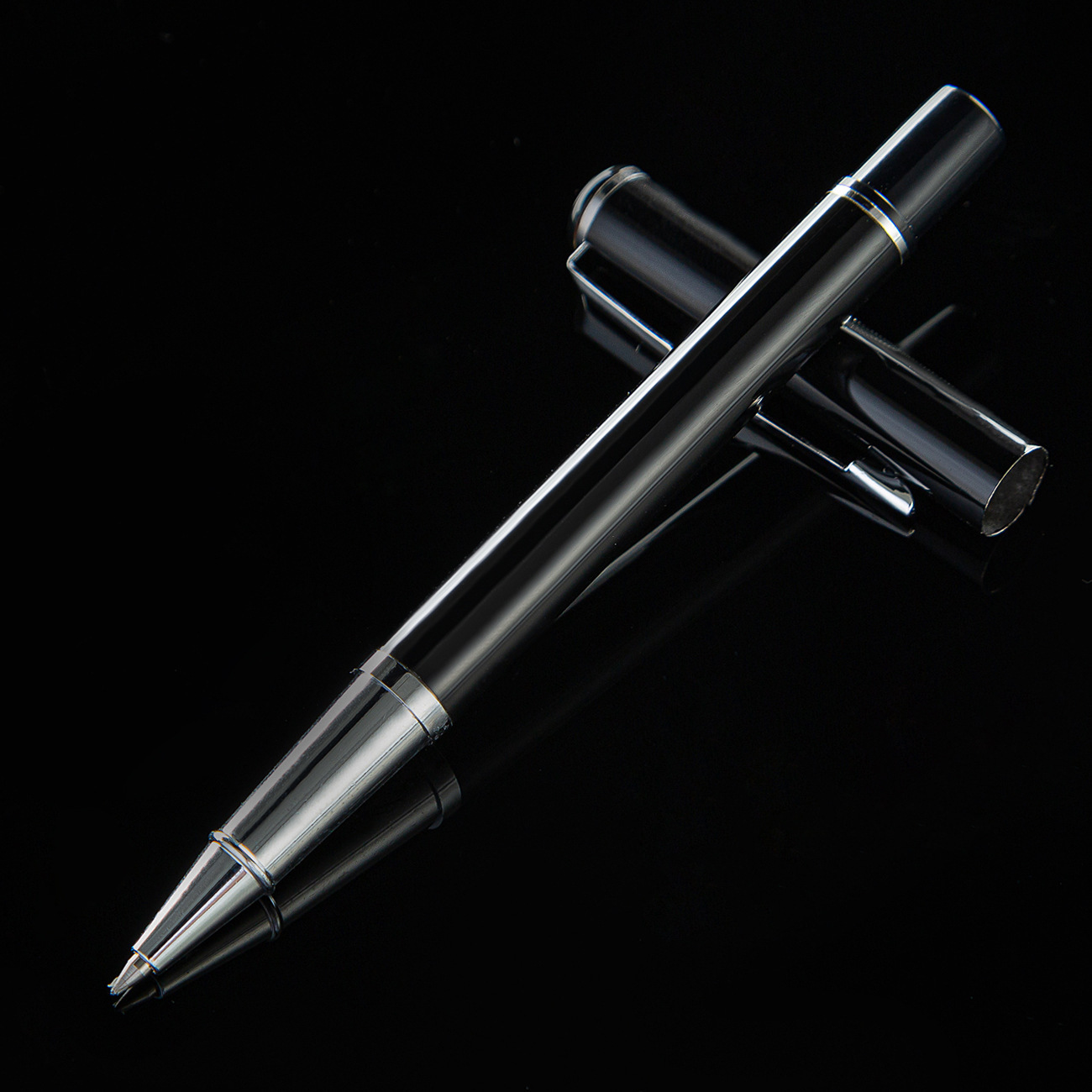 Pluma de firma de metal comercial mayorista regalos de oficina bolígrafo logotipo publicitario bolígrafo suministro spot