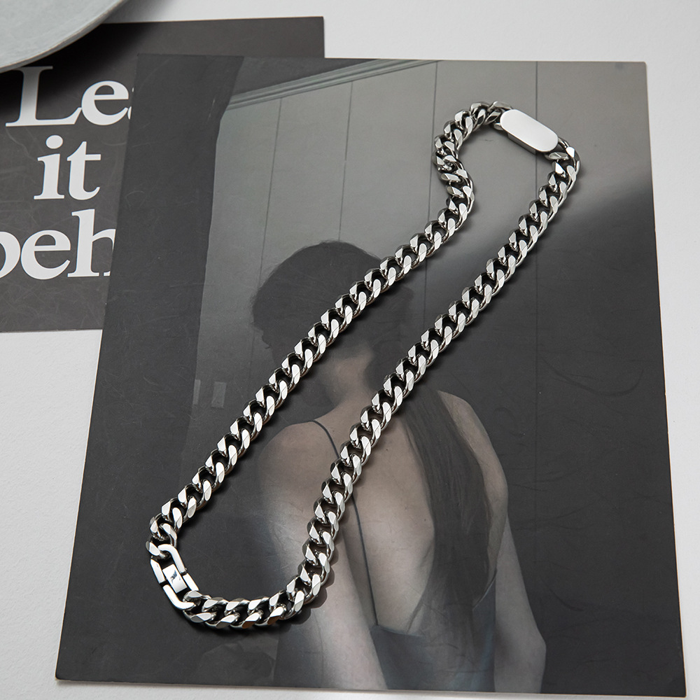 Fashion Geometric Titanium Steel Plating Necklace 1 Piece