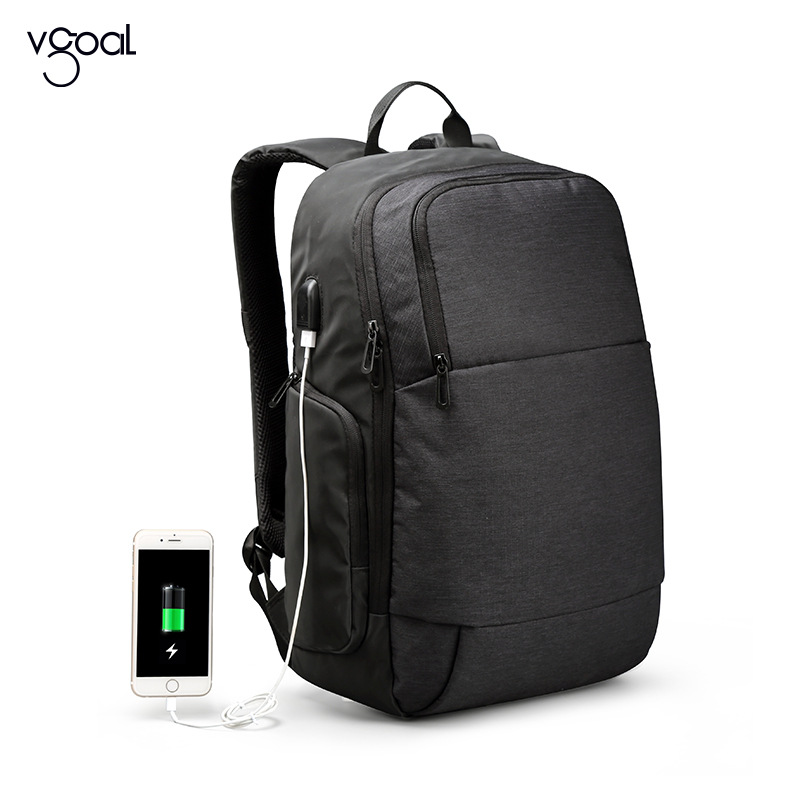 Feigao pour hommes Simple USB grande capacité étanche sac à dos loisirs léger étudiant sac à dos_voghion.com