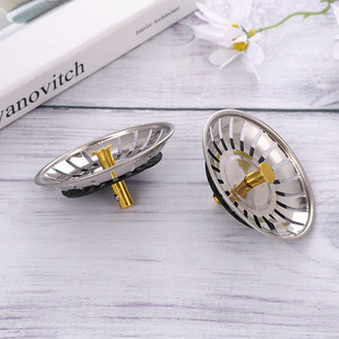 Stainless steel sink floor drain sink filter kitchen supplies sink drain floor heat