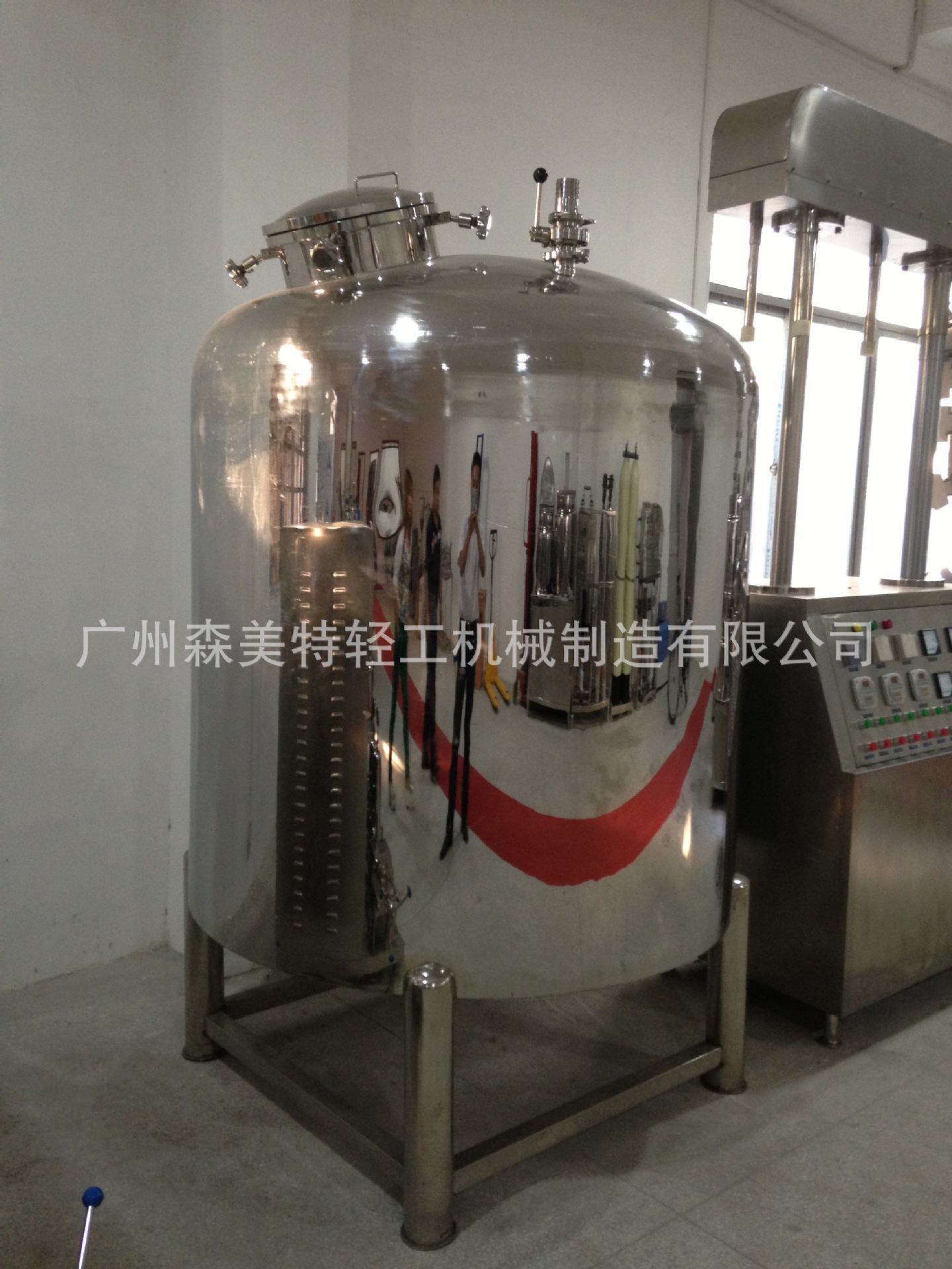 1000L沉淀罐 酒精存取罐 不锈钢物料储罐 缓存罐