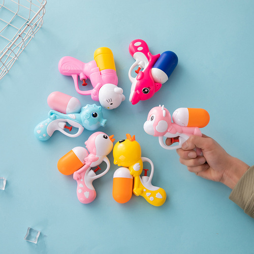 Summer hot selling children's water gun cartoon mini water gun small water gun beach water toy water fight artifact
