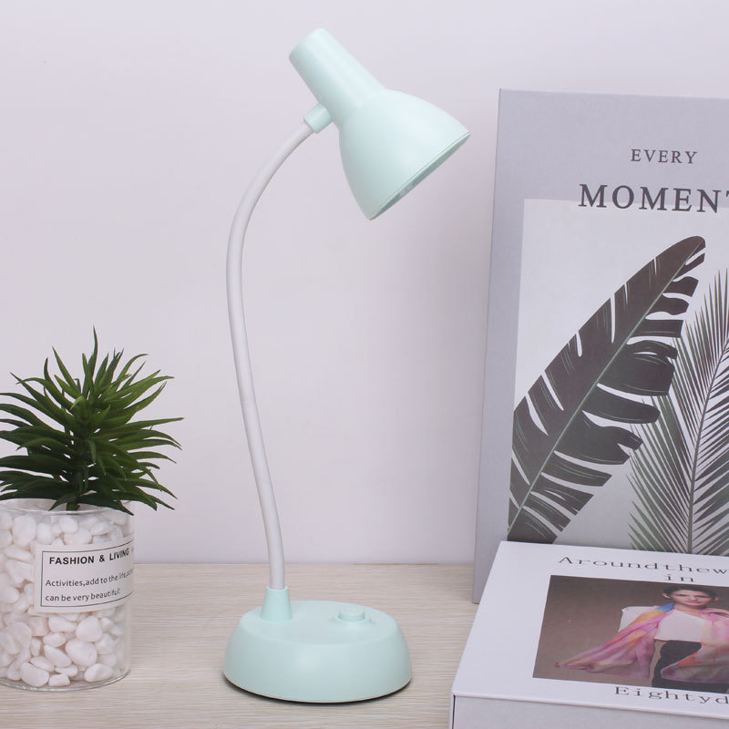 Nuevo LED de protección de ojos dormitorio alumno de cabecera lámpara de escritorio de lectura aprendizaje clip plegable USB lámpara de escritorio de dormitorio