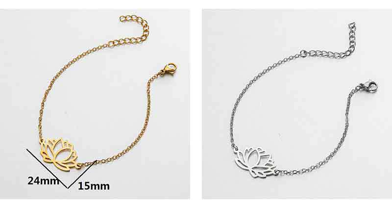 Titanium Steel Simple Style Hollow Out Plating Tree Coconut Tree Bracelets display picture 4