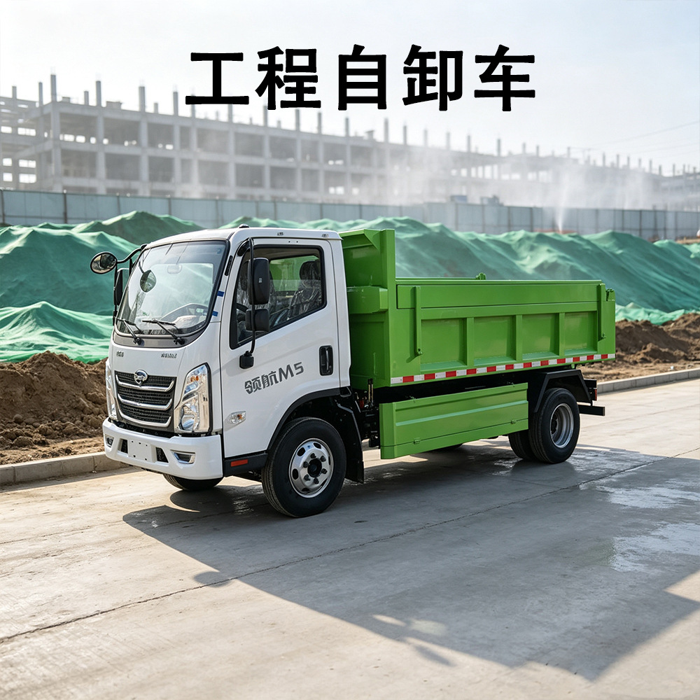 Medium-sized 8-ton self-loading garbage truck, sanitation transfer vehicle, hydraulic self-loading, fully sealed, anti-drip self-loading truck