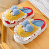 Cartoon slippers, keep warm cute footwear indoor platform for princess