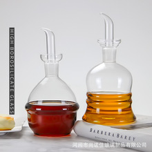 玻璃油壶厨房用具高硼硅玻璃油瓶调料瓶小中大号油壶批发