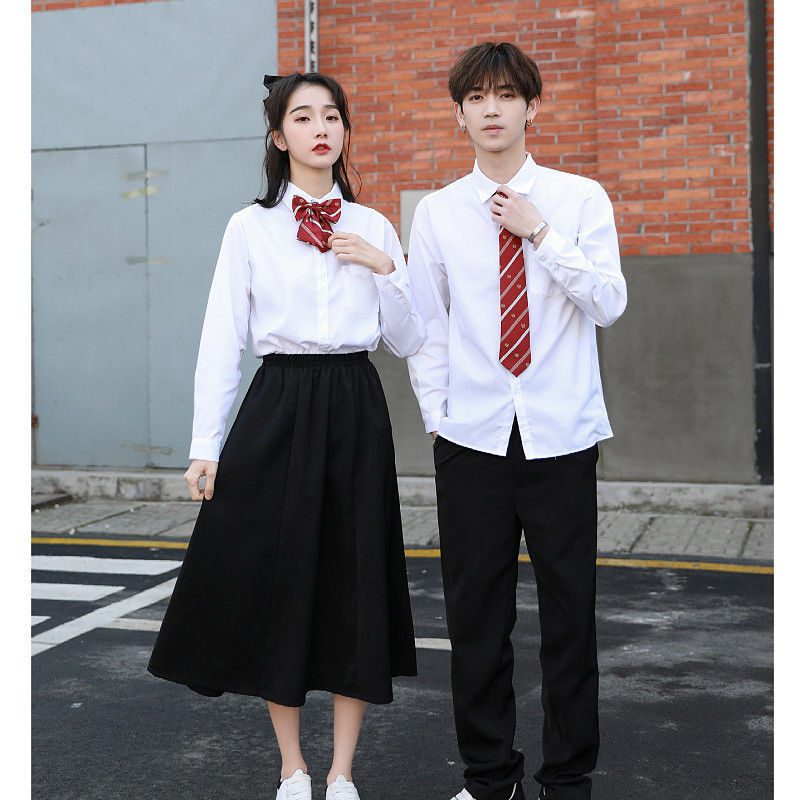 クラス制服 学院風 夏服セット 高校制服 中学生男女兼用 演奏会衣装 清新で甘いスタイル|undefined