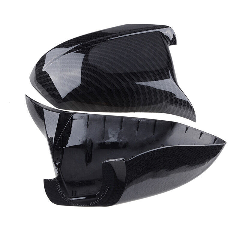 Suitable for 10-13 Bmw 5 Series F10F18 Horn Reversing Mirror Housing Carbon Pattern Bright Black Model 51167216369