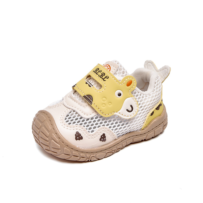 2026 verano bebés zapatos para bebés con suela suave antipatadas lindos niños y niñas ventilados huecos zapatos de malla única sandalias para niños