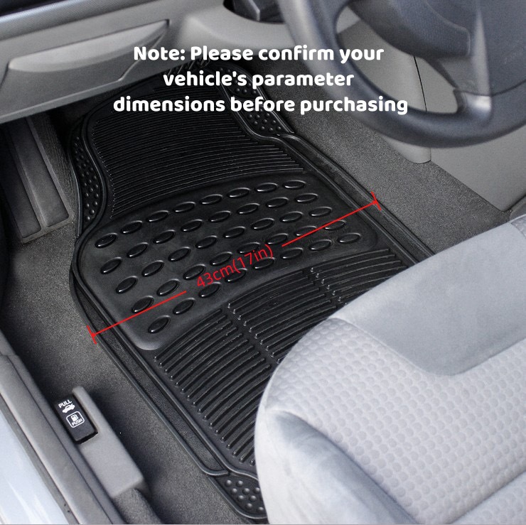 Cross-border best-selling PVC car floor mats, non-slip, waterproof, suitable for all seasons