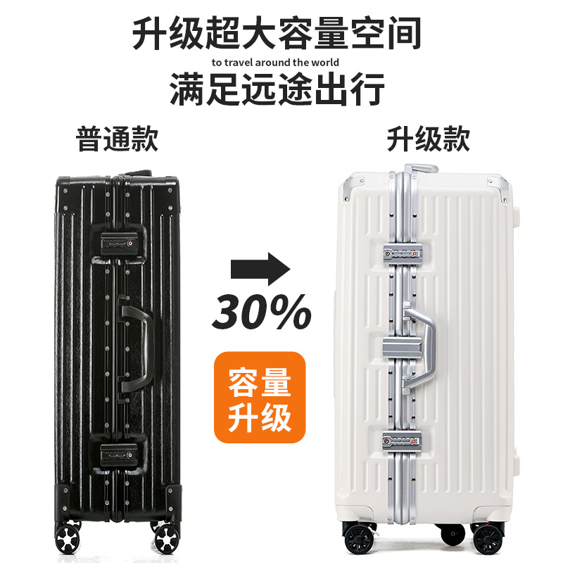 [Seleccionado cuidadosamente] Maleta de alto valor Maleta multifuncional de gran capacidad Maleta con ruedas de freno amortiguador Caja de contraseña