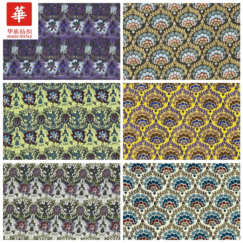 21支骑兵斜印花布 秋冬民族风女装童装连衣裙 棉衣 布包布料现货