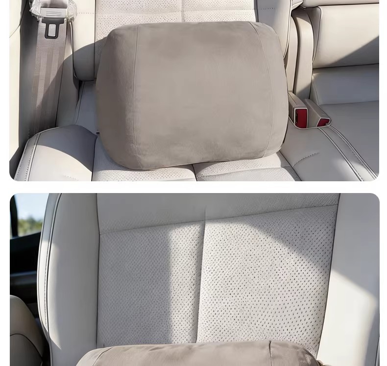 Suitable for Zhiji 26 Models Ls6/Ls8/Ls9 Headrest and Lumbar Support Cushions in Original Car Color, Driving Neck Pillow and Lumbar Support Cushion