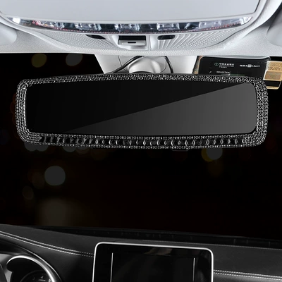 Qìchē – Rhinestone Rearview Other Automotive Interior Supplies