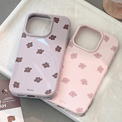 气质温柔小花适用iphone17promax手机壳苹果16代发15软壳14防摔13