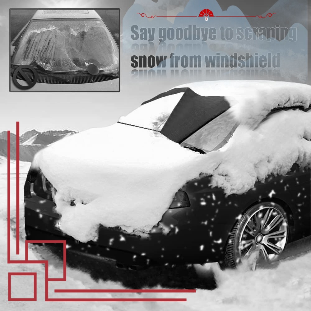 Universal Car Rear Magnetic Sunshade Aluminum Foil Frost-Proof Anti-Freeze Snow Cover Car Window Sunshade Car Sunshade