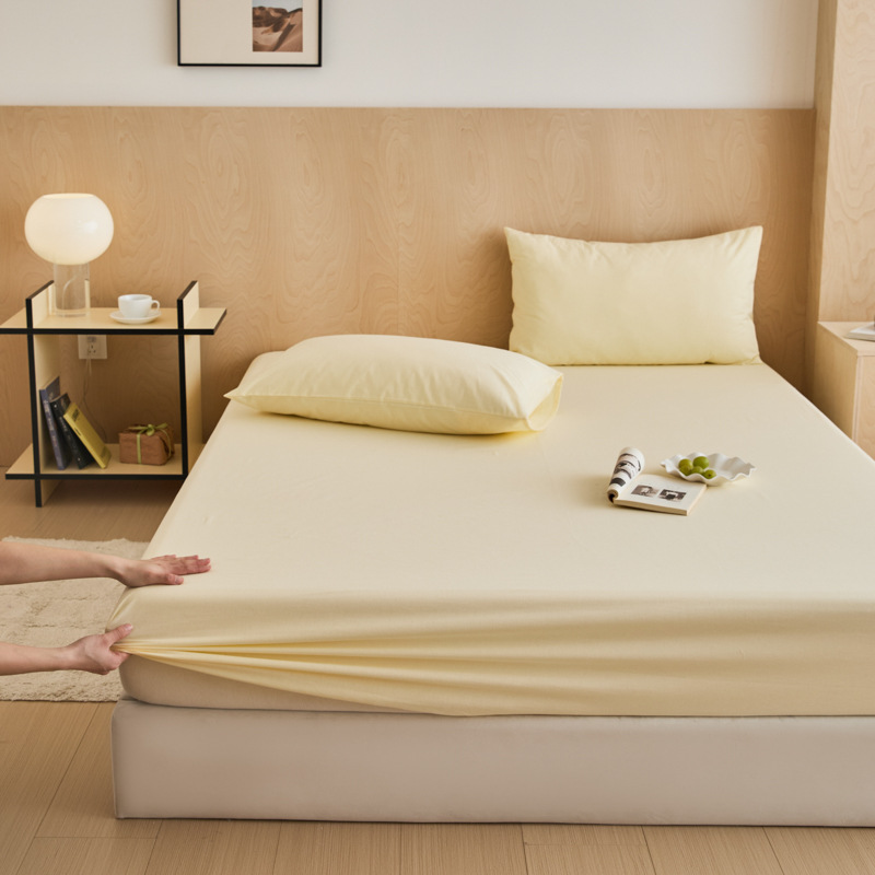 Sombrilla de cama de algodón puro pieza individual 100 algodón Simmons funda protectora de colchón todo incluido funda de cama funda de cama 2025 nuevo 3