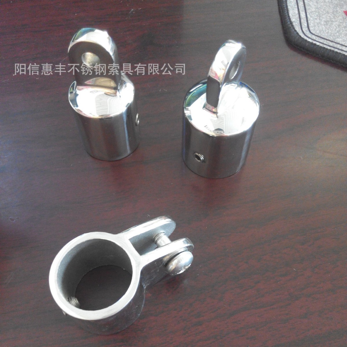 不锈钢316索具海洋级滑套山型座索栓  滑帽 船用五金游艇配件
