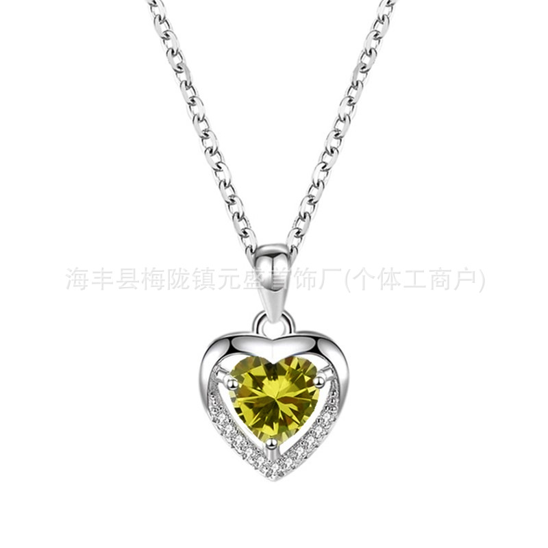 【August】 Light green diamond