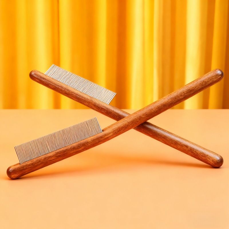 Peines para mascotas, peines para gatos, peines para perros, peines para pulgas, peines para nudos, peines para mango de madera, peines para pulgas, peines para belleza