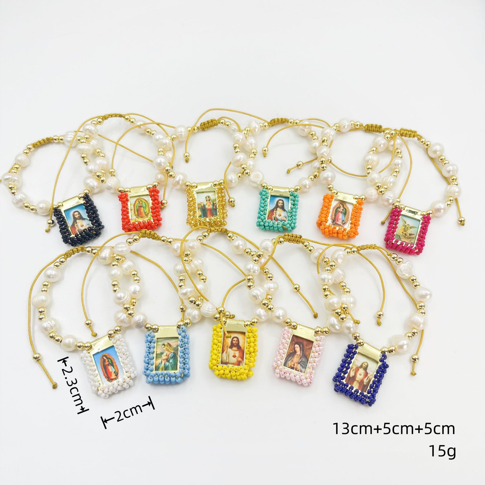 Bracelets Classification Freshwater Pearl, Copper Chain Material Freshwater Pearl Copper Portrait Square Bracelets