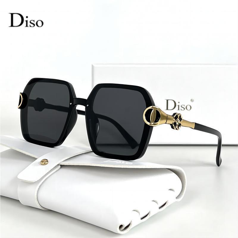 2026 Export New Model Simple Four-Leaf Clover Sun Protection Sunglasses Retro Fashion Women's Sunglasses Cross-Border Heart-Shaped Glasses