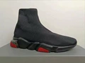 Sock Shoes with Air Cushion in Black Red