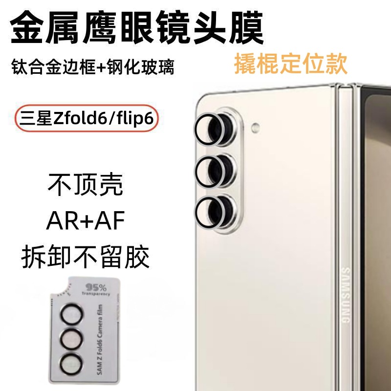 For Samsung Zfold6 positioning eagle eye lens film flip6 HD lossless pixel wear-resistant anti-scratch protective film