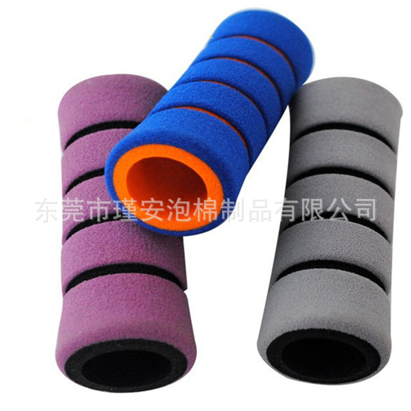 供应橡塑把套 自行车手把套 商场防滑衣架海绵管套 户外防冻海绵