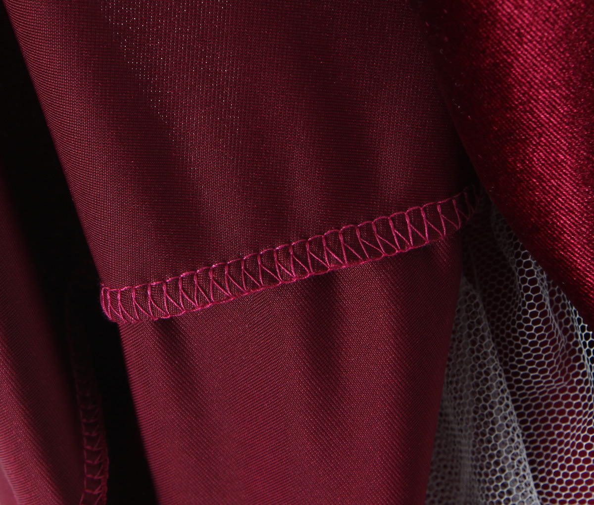 Women Velvet Three Layer Three Dimensional Steel Ring Lace Splicing Sling Dress