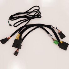 工厂定制生产oem/odm线材组装车载DVD导航仪配线空调转接线