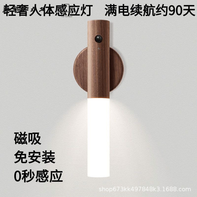 クロスボーダー起爆temuスマート光制御人体誘導小夜灯led創意充電雰囲気灯家庭用照明|undefined