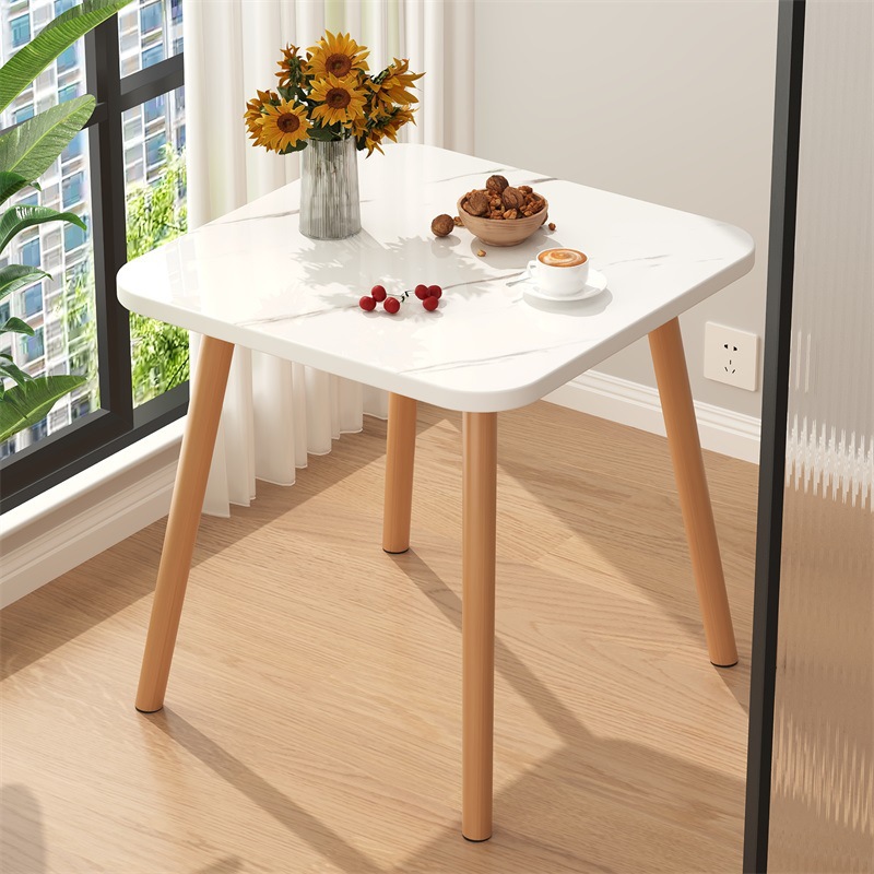 흰색 질감 [사각형 테이블 60*60 높이 70] 강화 버전