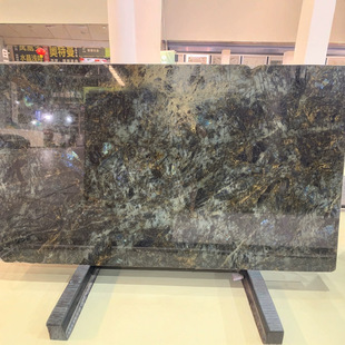 Luxury Stone Natural Blue Jadeite Marble Background Wall Table Villa High-End Place Decoration Marble Staircase