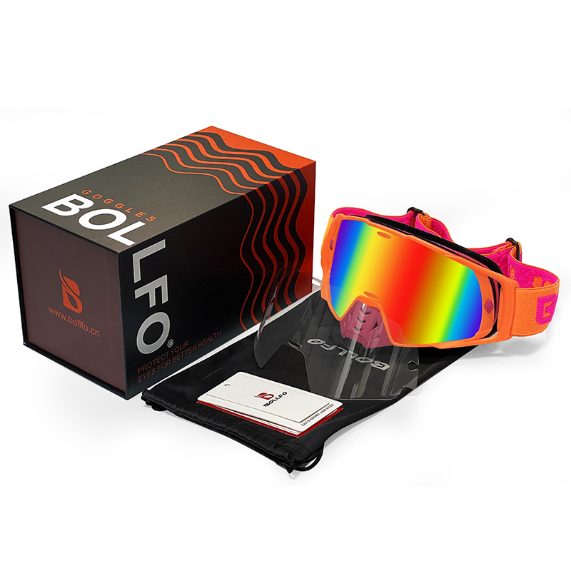BOLLFO brand suit All-weather intelligence Discoloration motorcycle Goggles skiing glasses outdoors Riding Goggles