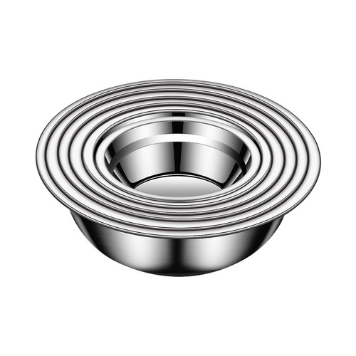 Stainless steel basin 316 household thickened rice washing and egg washing basin baking and beating egg and basin canteen kitchen soup basin