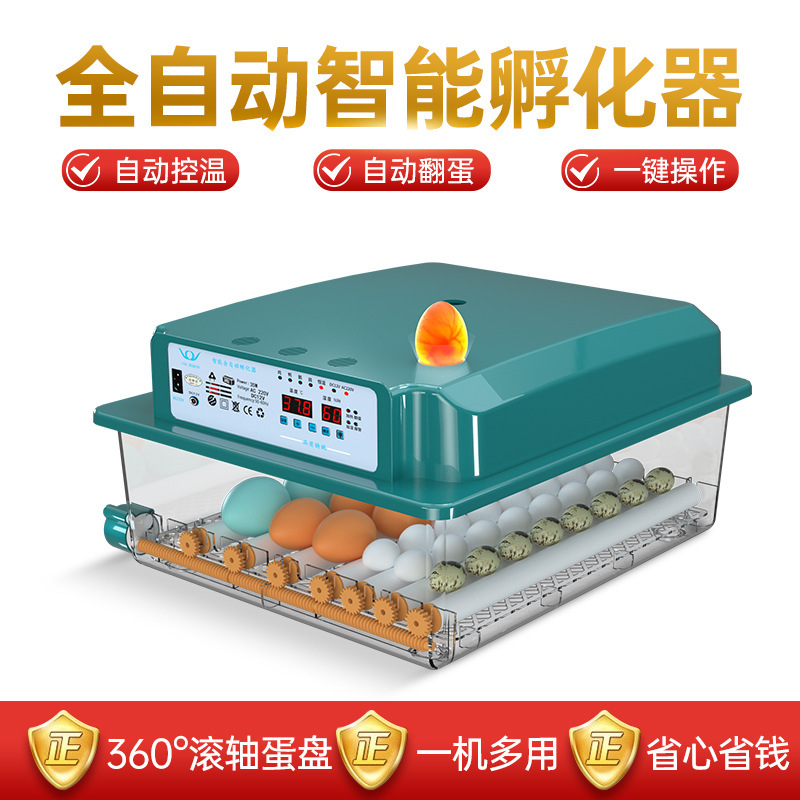 家庭用孵化器ひよこ孵化器小型家庭用孵化機全自動知能鶏鴨ガチョウ鳩孵化機|undefined