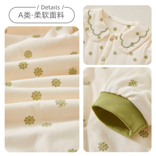 Baby autumn clothing thin quilted romper baby clothes newborn jumpsuit baby baby autumn and winter clothes