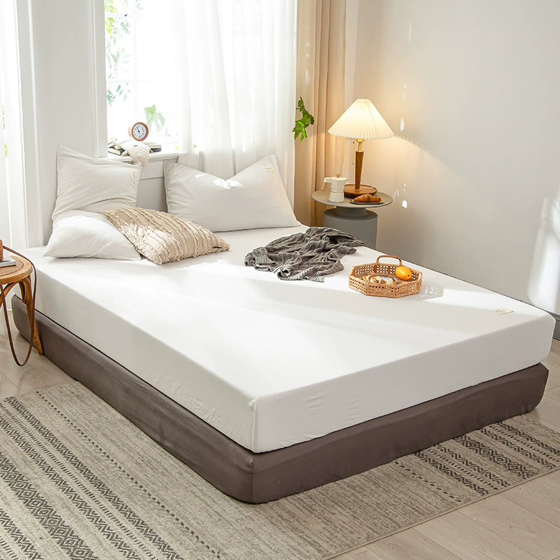 White sheet, bedspread, non-slip protective case, dust cover, 1.2m