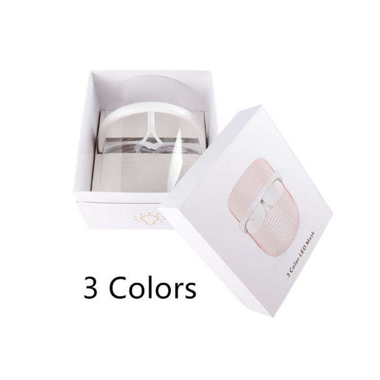 7色LED美容マスク 家庭用光子美顔器 赤色光マスク スペクトルメーター 工場卸売|undefined