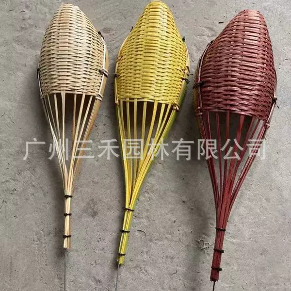 Multifunctional weaving basket (yellow)