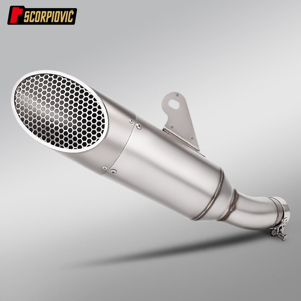 Motorcycle Modification Suitable for R3 R25 Stainless Steel Mid-Section and Tail-Section Integrated Exhaust Pipe 2015-2024