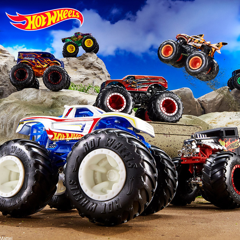 Wild Big Foot Series Alloy Car Model Off-road Vehicle Crash Racing Toy FYJ44