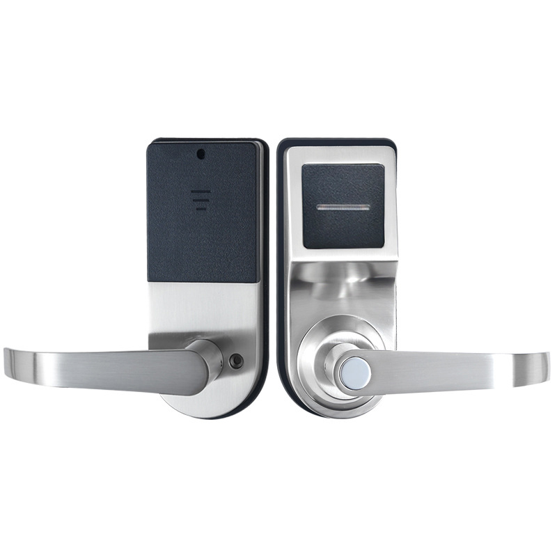 跨境直供球形把手指纹锁房间智能锁出租屋民宿办公室门木门密码锁