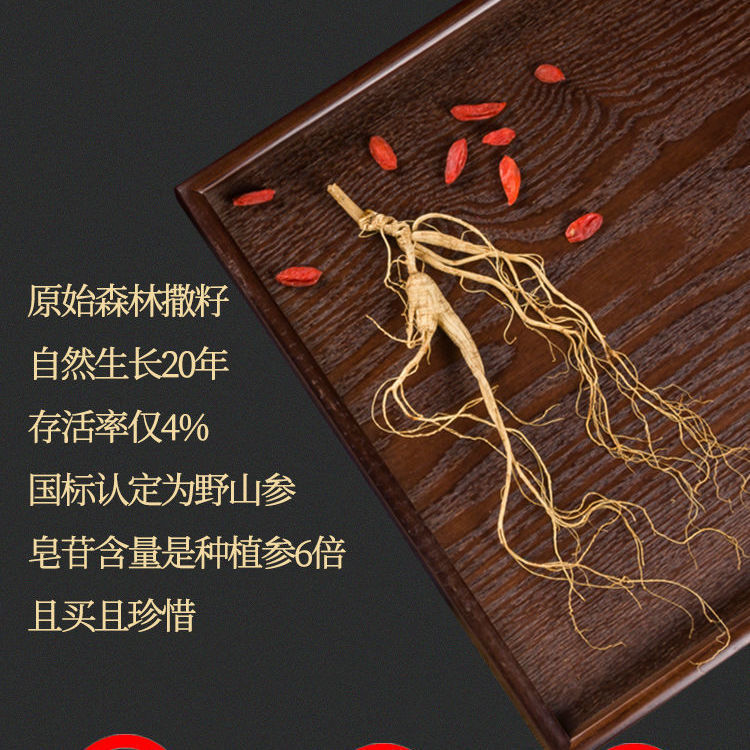 【送料無料】本場長白山高麗人参 林下野山高麗人参 東北野山高麗人参 送料無料 ギフト箱 20年東北漬け|undefined