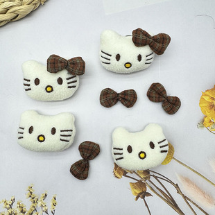 Cartoon Doll Kitten Cotton-Filled Accessories Children's Clothing Shoes Socks Brooch Accessories Bags Decorative Accessories