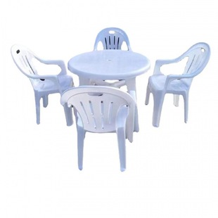Food Stall Barbecue Tables and Chairs Night Market Square Stall Tables and Chairs Outdoor Beer Festival Tables and Chairs Plastic Thickeneded New Material Tables and Chairs