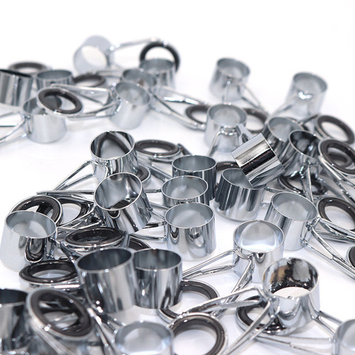 Stainless steel sea rod guide eye set, throwing rod guide ring, porcelain ring, sea rod accessories, fishing gear, throwing rod, DIY threading ring, others