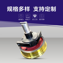 行车角箱轮组起重机主动从动轮轨道车单双边轮沿天车铸钢车轮